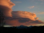 Atardecer en Rascafra, Madrid